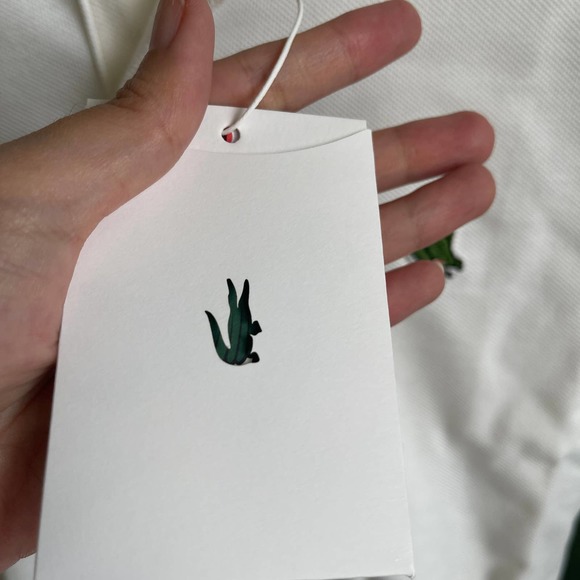NEW Lacoste Save Our Species Limited Edition Condor Small White Polo Shirt - Picture 5 of 11